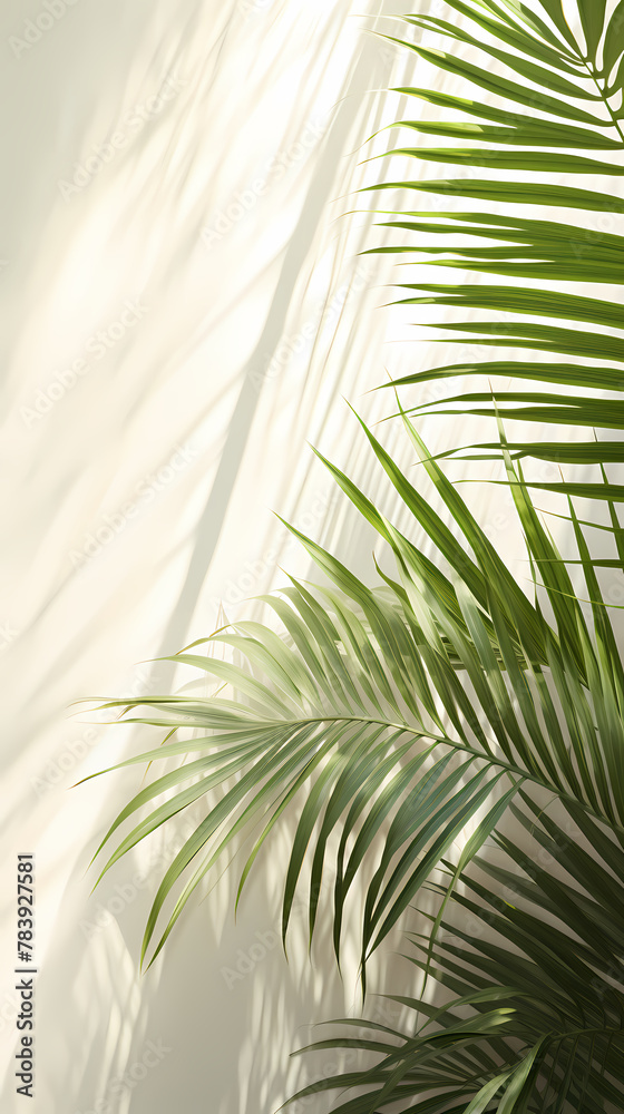 Tropical plant frame Tropical plant frame
