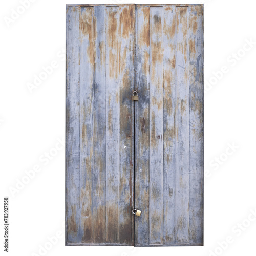 Wallpaper Mural Vintage Weathered Wooden Door in Disrepair
 Torontodigital.ca