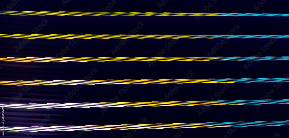 Long exposure tiny colorful lines.Suitable for design,knitting,stripping,printing.