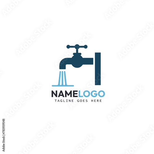 Plumbing service unique logo