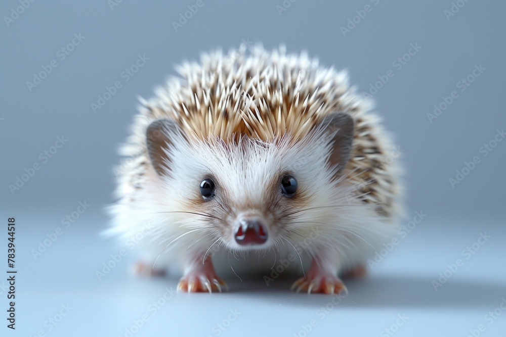 cute hedgehog in studio background cute hedgehog in studio background