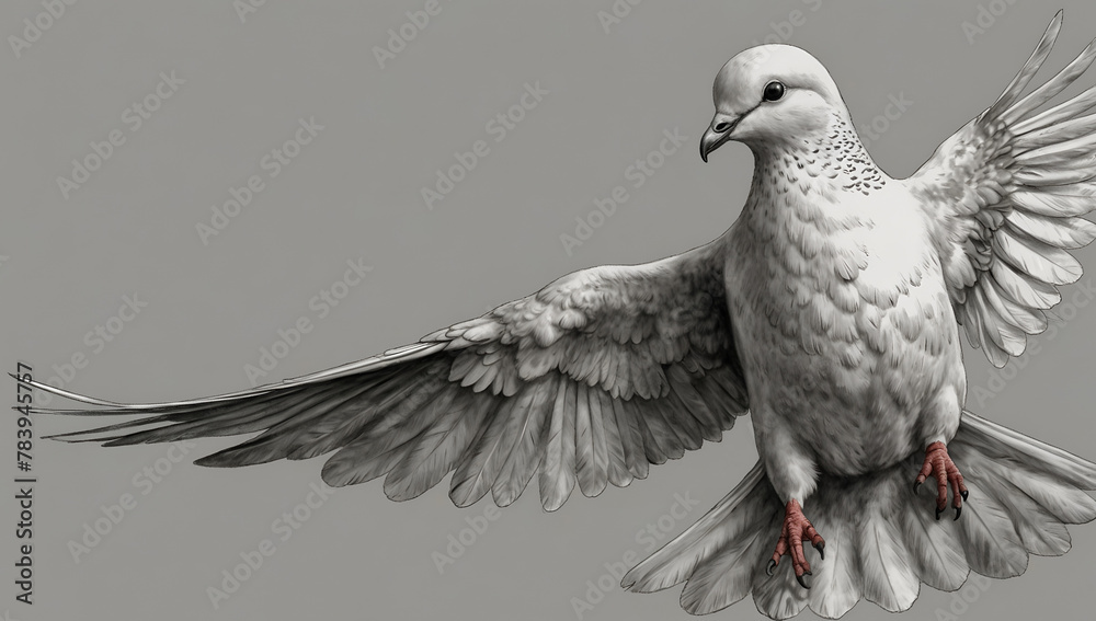 Naklejka premium peace dove