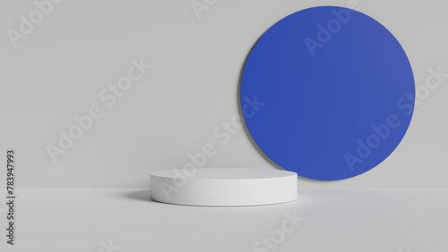 a round object with a blue circle on the top