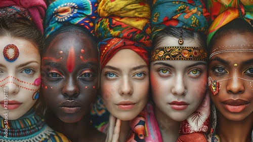 Colors of the World Embracing Cultural Variety