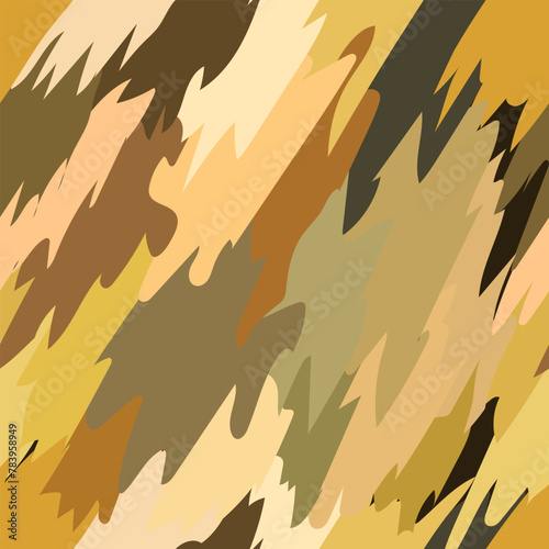Camouflage seamless pattern. Camouflage texture. Camouflage seamless pattern. For interior design, prints on fabrics, packaging and creating surface fills