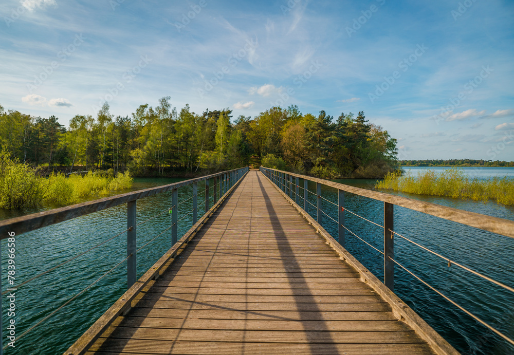 Brücke in der Natur