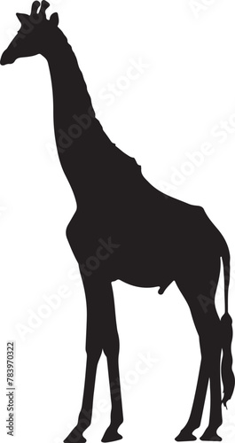 giraffe silhouette