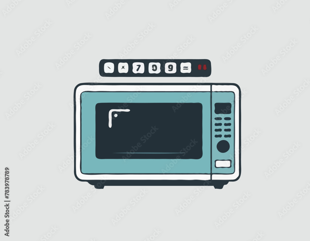 Microwave oven. Icon for design. Easily editable Microwave oven. Icon for design. Easily editable