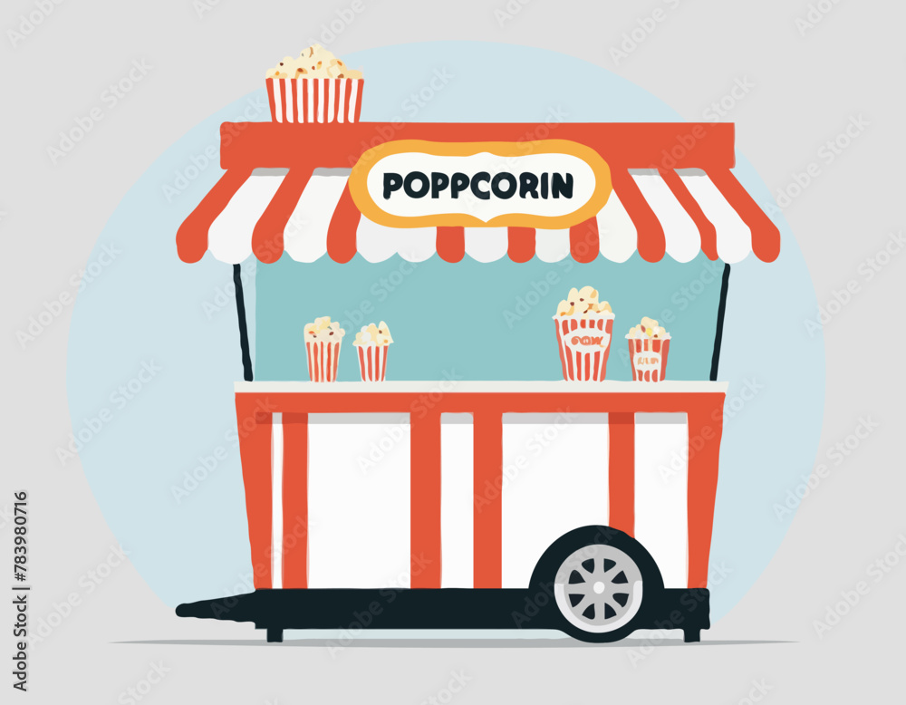 Popcorn stand Popcorn stand
