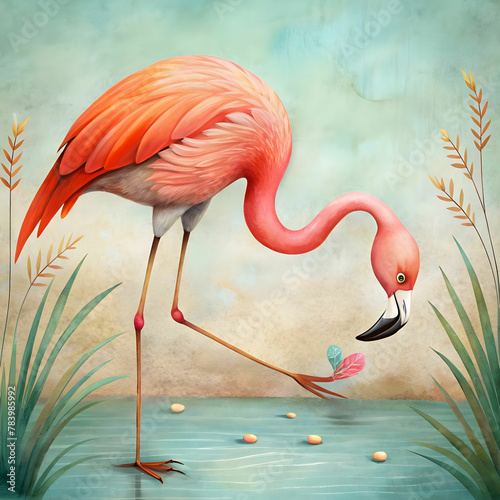 flamingo pick