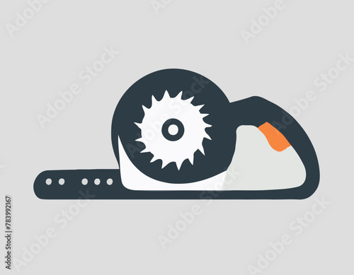 Saw Icon on Transparent Background