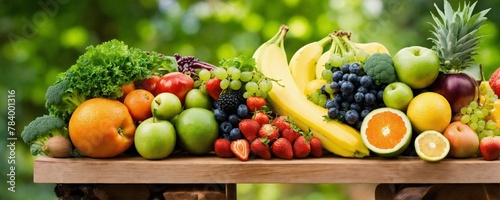 fruits and vegetables