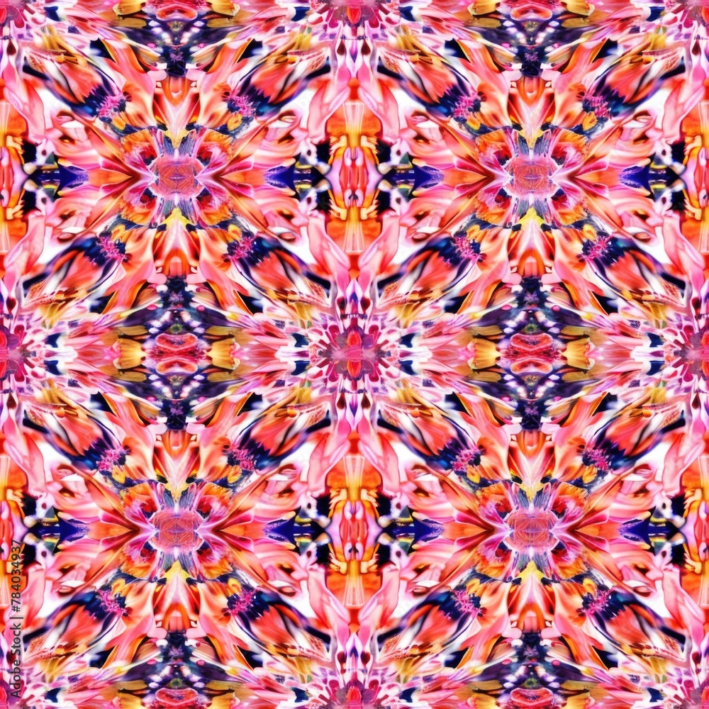 Vibrant pink and blue abstract pattern, perfect for backgrounds or design projects