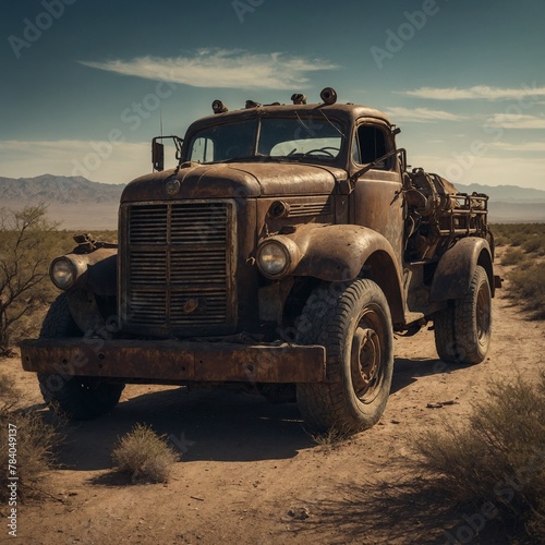 Deserted Rustic Truck