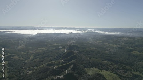 Aerial View of Urubici and Surrounding Mountains in the Serra Catarinense Region photo