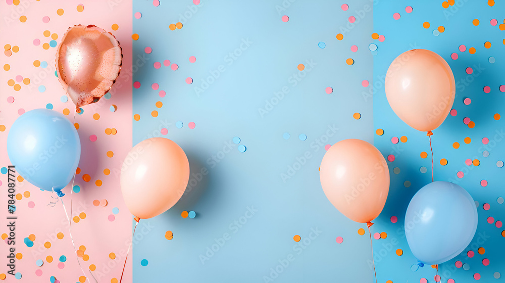 Minimalistic pastel background with balloons, balloons celebration concept, balloons poster design, floating party celebration beautiful ballons on pastel,background wallpaper Minimalistic pastel background with balloons, balloons celebration concept, balloons poster design, floating party celebration beautiful ballons on pastel,background wallpaper