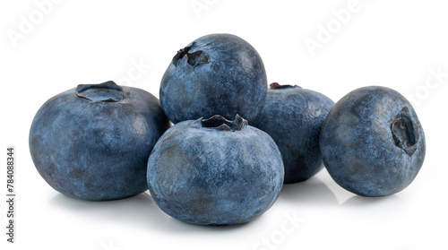 fresh ripe blueberries