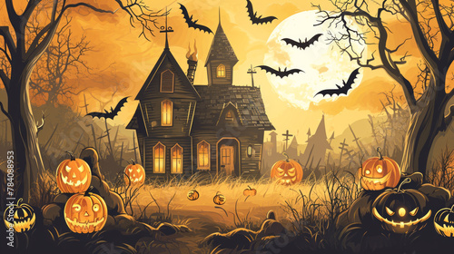 Illustration from Halloween Poster