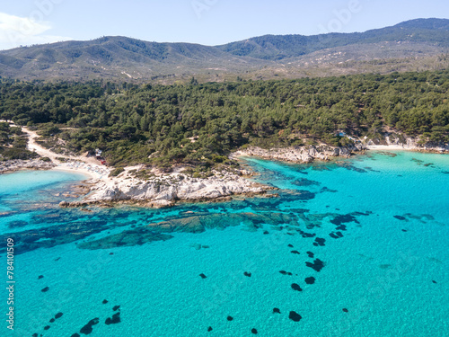 Sithonia coastline near Orange Beach, Chalkidiki, Greece © Stoyan Haytov