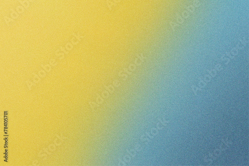 Soothing Soft Blue and Yellow Gradient with Grainy Texture