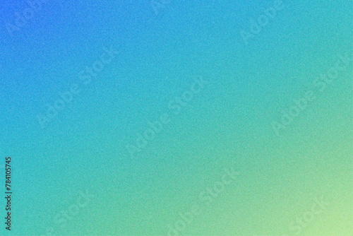 Soft Blue and Green Grainy Texture Gradient for Background