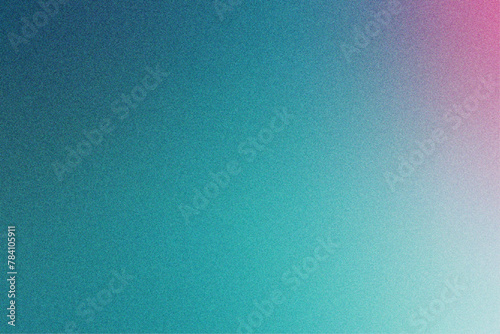 Artistic Teal and Cyan Grainy Texture Gradient Background Design