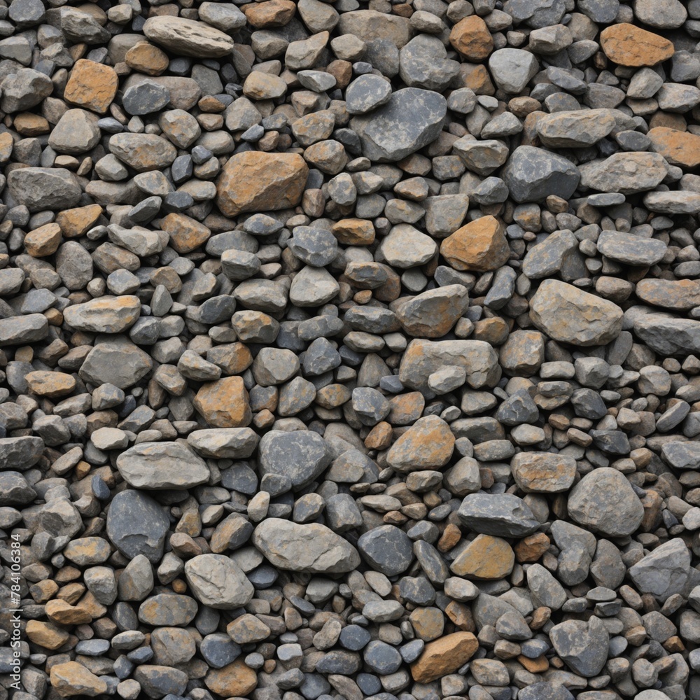 gray yellow limestones of different sizes lying around randomly distributed, texture gray yellow limestones of different sizes lying around randomly distributed, texture