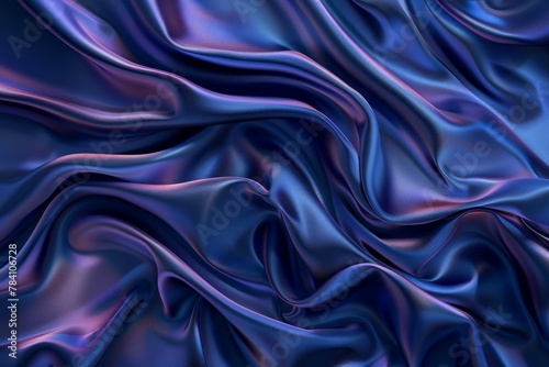 luxury elegant silk fabric background with soft folds and drapes 3d illustration digital ilustration