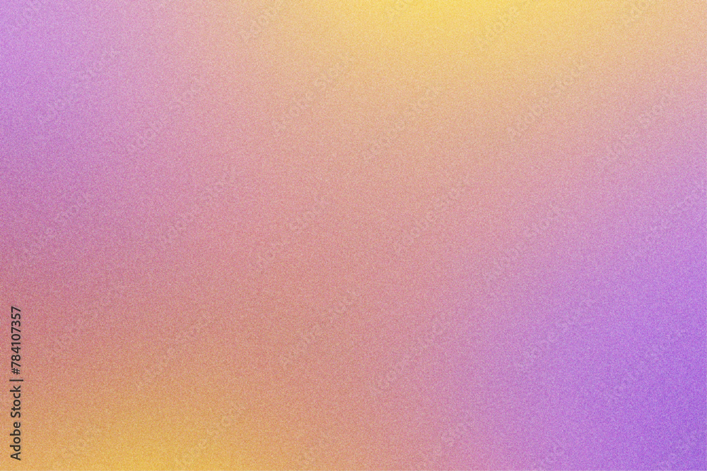 Lavender and Yellow Grainy Texture Gradient Abstract Pattern