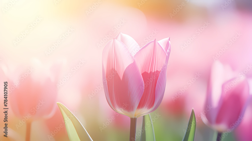 Beautiful tulip bouquet