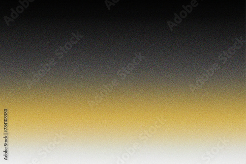Sleek Yellow Black and White Grainy Texture Gradient Background