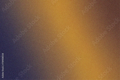 Grainy Texture Gradient Wallpaper in Yellow Brown and Indigo Shades