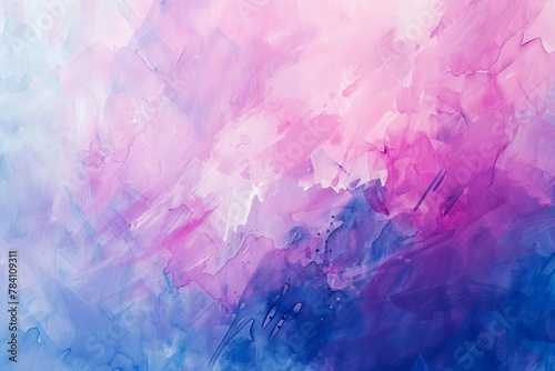 pink violet and blue abstract painted banner background colorful header illustration