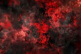 red and black abstract background with fiery texture and dramatic contrast digital ilustration