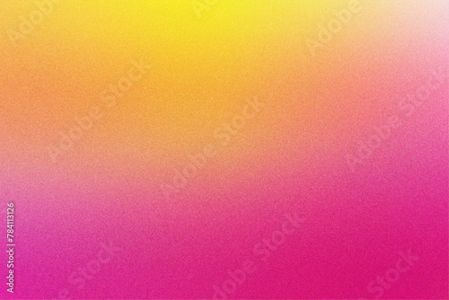 Smooth and Vibrant Yellow White Magenta Gradient with Grainy Texture