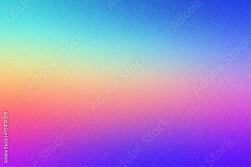 Colorful Spectrum with Grainy Texture Gradient Wallpaper