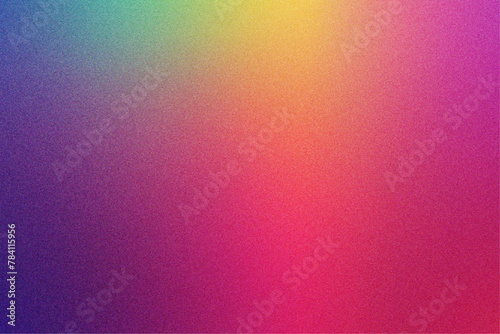 Vibrant Chroma Vault Grainy Texture Gradient Background in Bright Colors