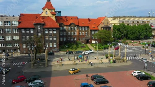University Of Silesia Katowice Uniwersytet Slaski Aerial View Poland