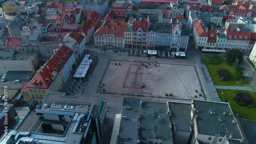 Old Town Market Bydgoszcz Stary Rynek Centrum Aerial View Poland Old Town Market Bydgoszcz Stary Rynek Centrum Aerial View Poland