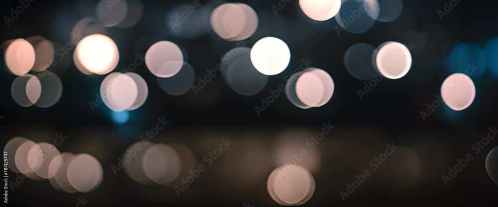 bokeh abstract light rays