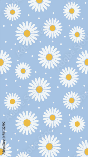 margaritas fondo vector 