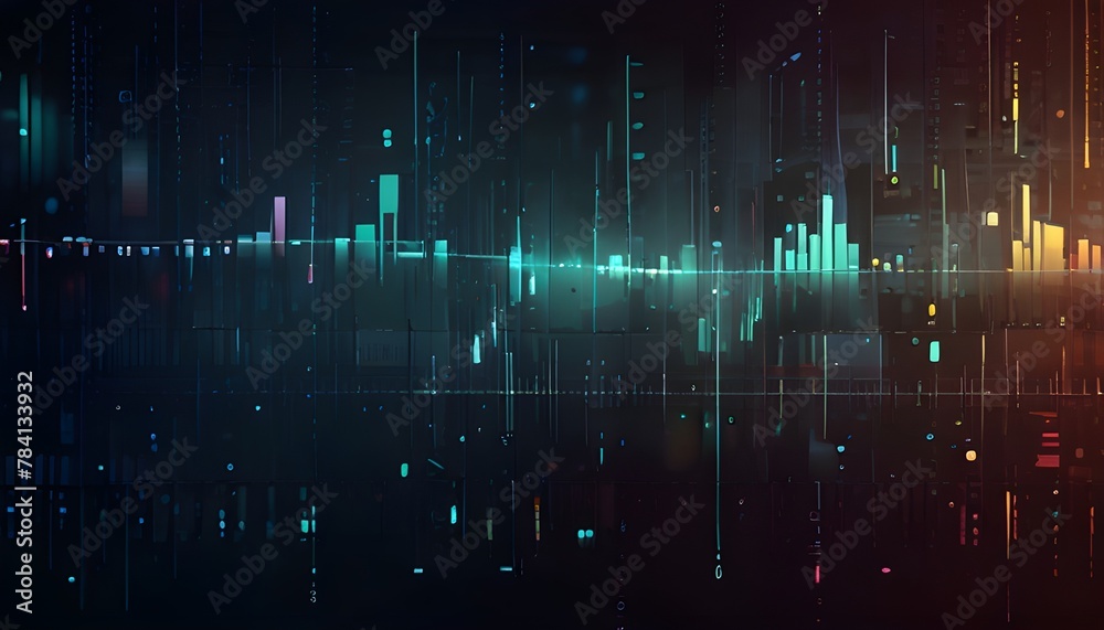 Abstract Digital Data Background - Futuristic Technology Concept for Design, Innovation, and Cyber Network Visualization Abstract Digital Data Background - Futuristic Technology Concept for Design, Innovation, and Cyber Network Visualization
