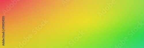 red yellow green wave , a unique blend color vibes and glitch empty space digital grainy noise grungy texture color gradient rough abstract background , shine bright light and glow template