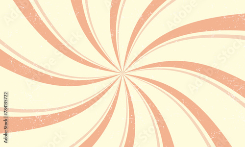 Vector Vintage Style Swirl Line Pattern Background