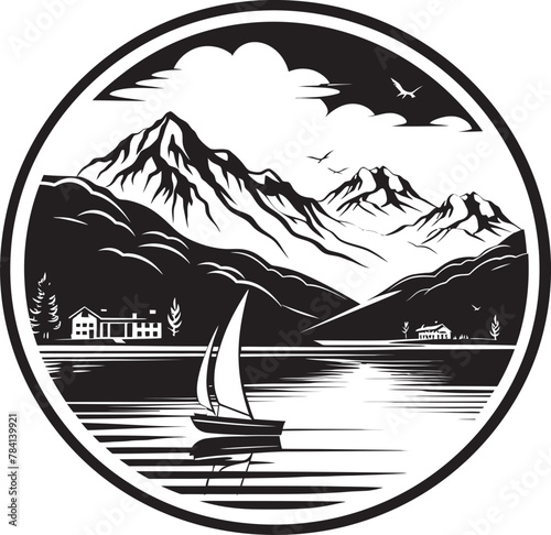 Lakefront Haven Chalet Boat Escapades Crestline Cruises Serenity on Chalet Lakes