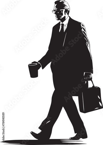 Suitcase Sojourn Path to Achievement Urban Odyssey Cityscape of Success