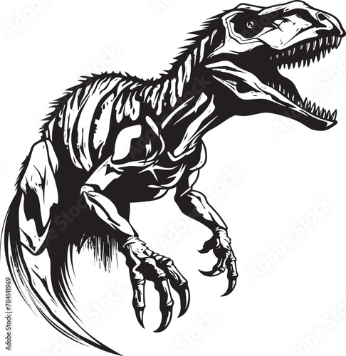 Thunderous Tracker Dino Emblem Roaming Raptor Veloci Reptor Symbol