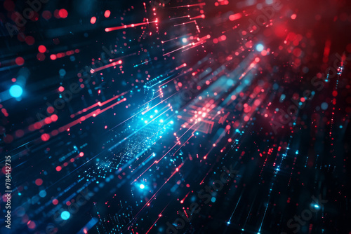 Wallpaper Mural A dramatic abstract digital theme background Torontodigital.ca