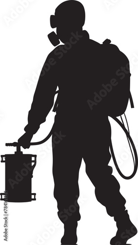 PestPatrol Pest Control Symbolic Design BugBlitz Vector Emblem Design
