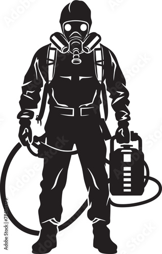 PestPatrol Pest Control Symbolic Design BugBlitz Vector Emblem Design
